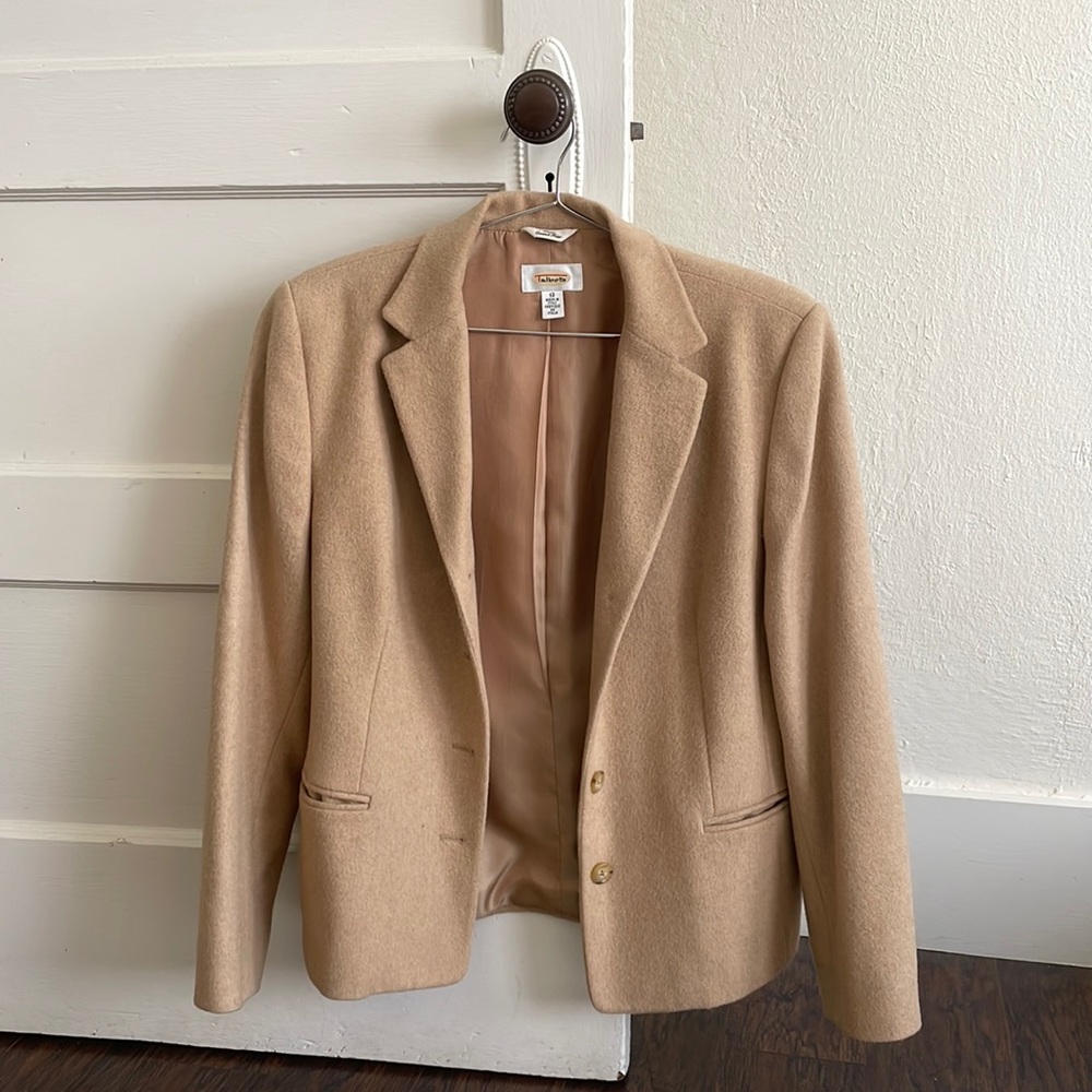 Talbots Camel Hair Blazer